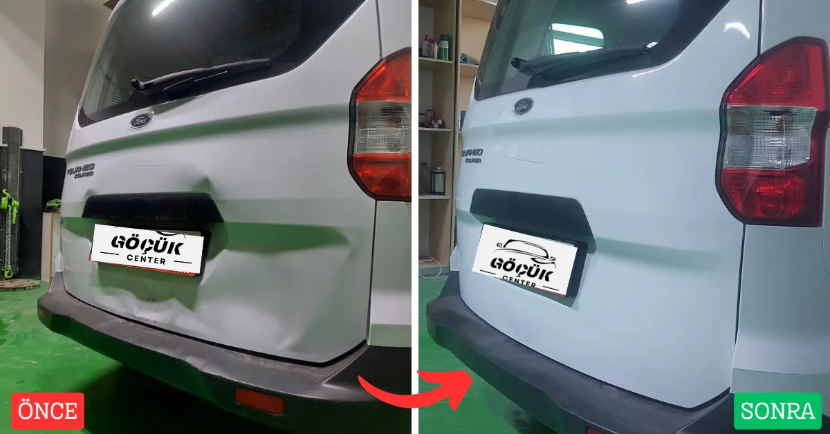  Boyasız Göçük Düzeltme